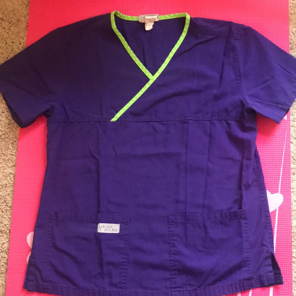 Urbane scrub top